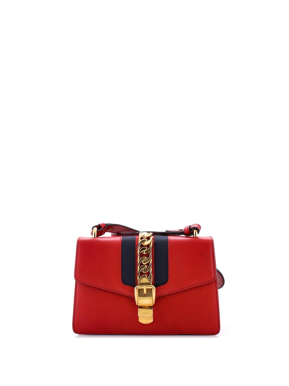 Gucci Sylvie Shoulder Bag Leather Small #366176G10B